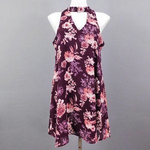 Miami Women Dress Burgundy M